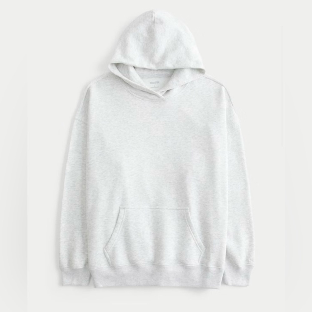 Hollister Grey Oversized Hoodie